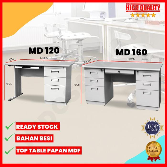Meja Kantor Besi Meja Tulis Besi