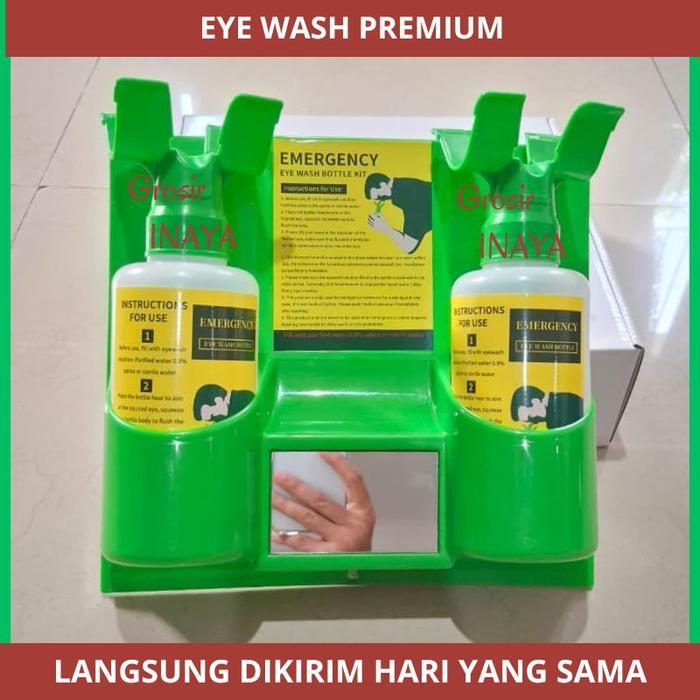 Emergency Eye Wash Bottle Kit / Botol Eye Wash Emergency Original