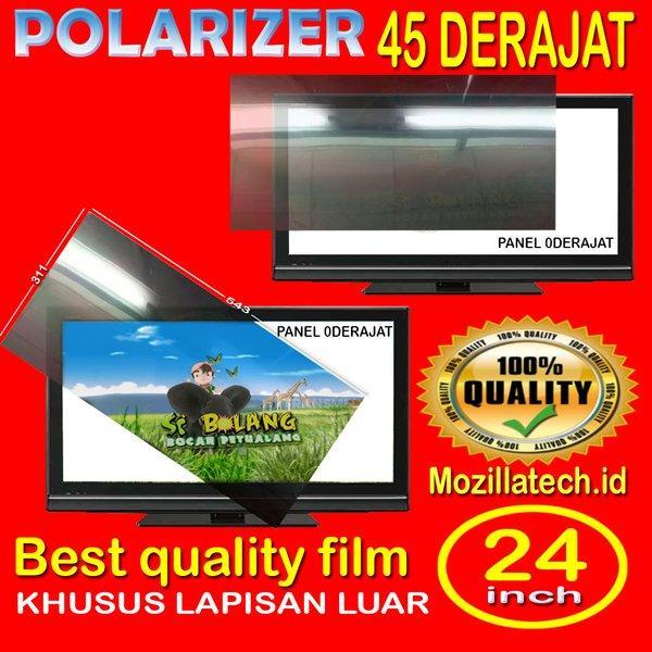 YeayPromo- Polarizer Lcd 24 - 45 Derajat Polaris - Polarizer Tv Lcd 24 Inch 45"