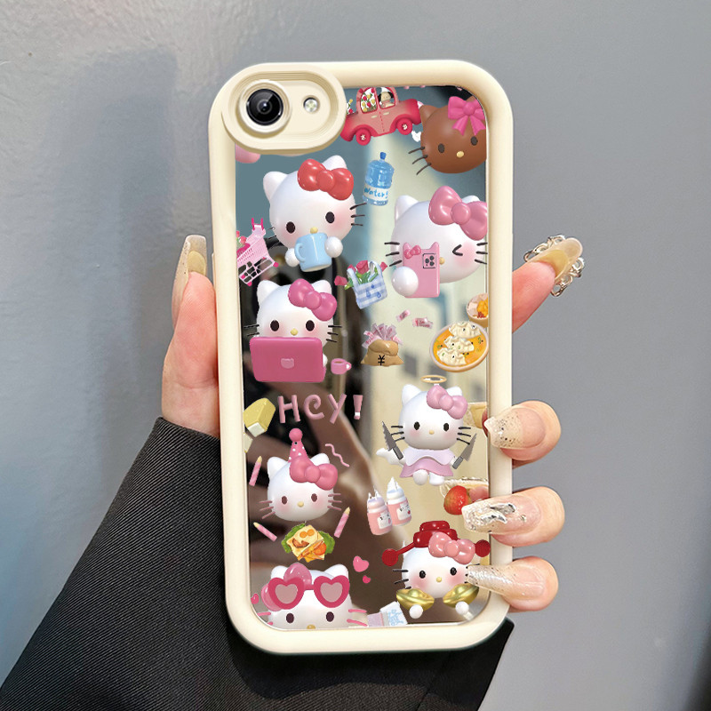Casing Hp VIVO Y81 VIVO Y81i VIVO Y81s VIVO Y83 Case HP Casing pola Anime yang lucu Kasing cermin Ce