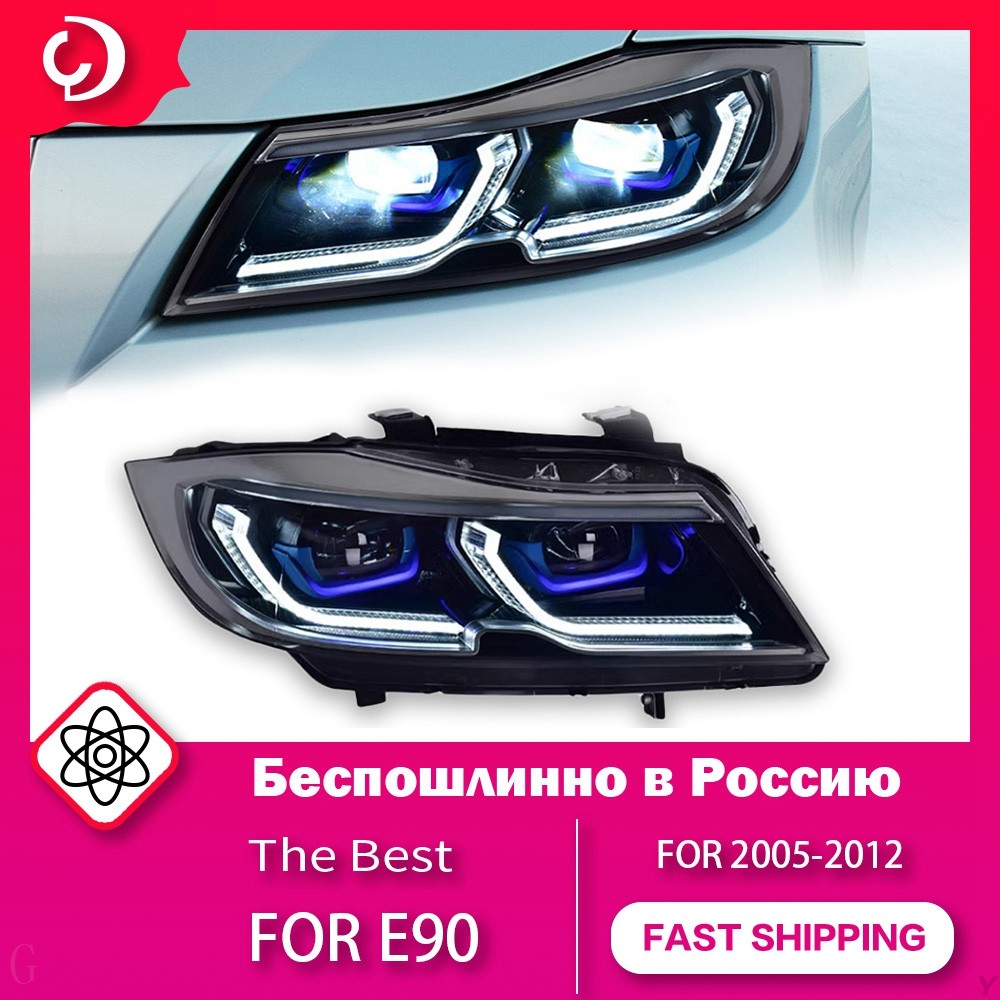 Car Styling Head Lamp for E90 Headlights 2005-2012 320i 318i 323i