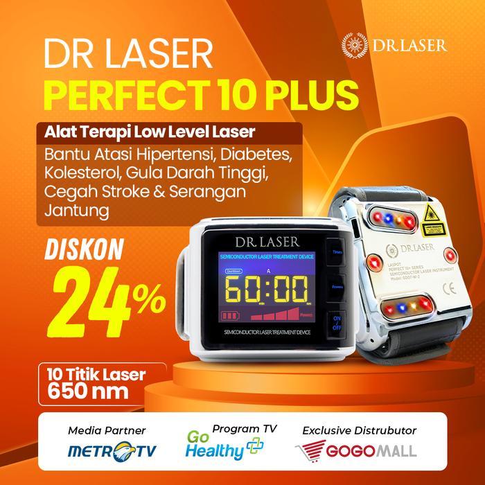 Dr Laser Perfect 10 Plus Official Gogomall Alat Terapi Hipertensi