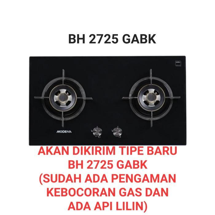 mq3a- Modena Kompor Tanam Bh 5725 Aabk / 5725Aabk / Bh5725Aabk 2 Tungku 70 Cm Barang Baru