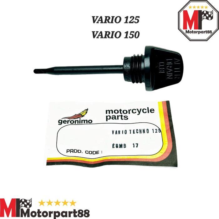 TUTUP OLI ATAS UKURAN OLI MESIN MOTOR VARIO TECHNO 125 VARIO 150