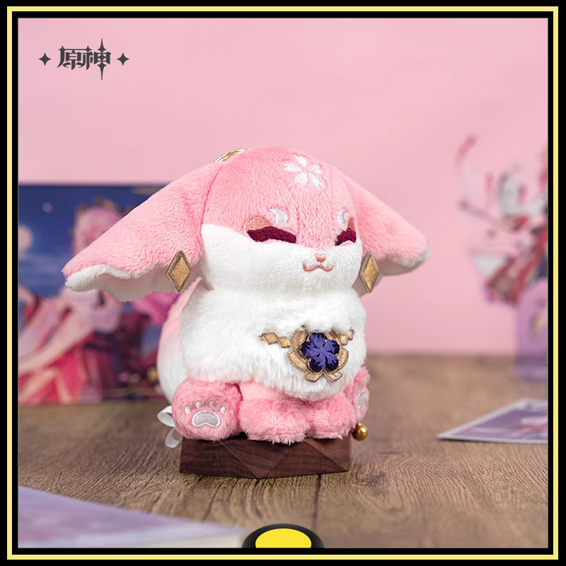 Original Genshin Impact Plush Toys Yae Miko Fairy Fox Series Plush Pendant Brand New Genuine