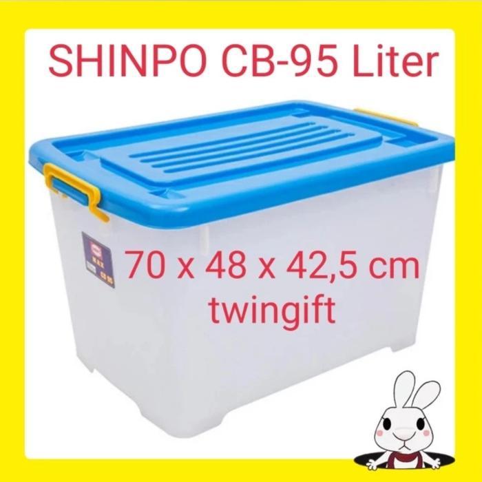 Kontainer Box Plastik Serbaguna Shinpo CB-95.(KHUSUS ).