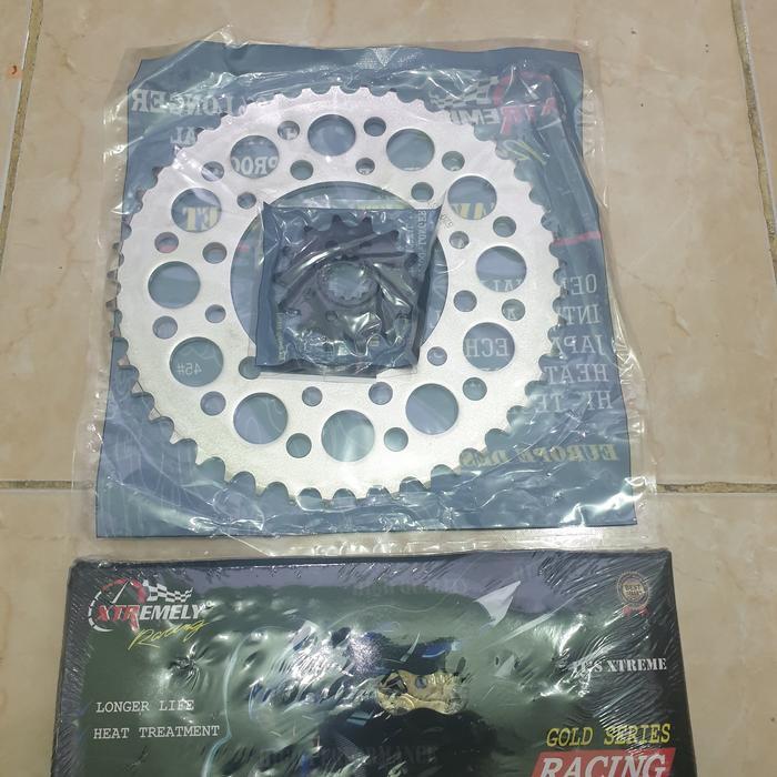 Gear set xtreme ninja 250 fi ninja 250 karbu