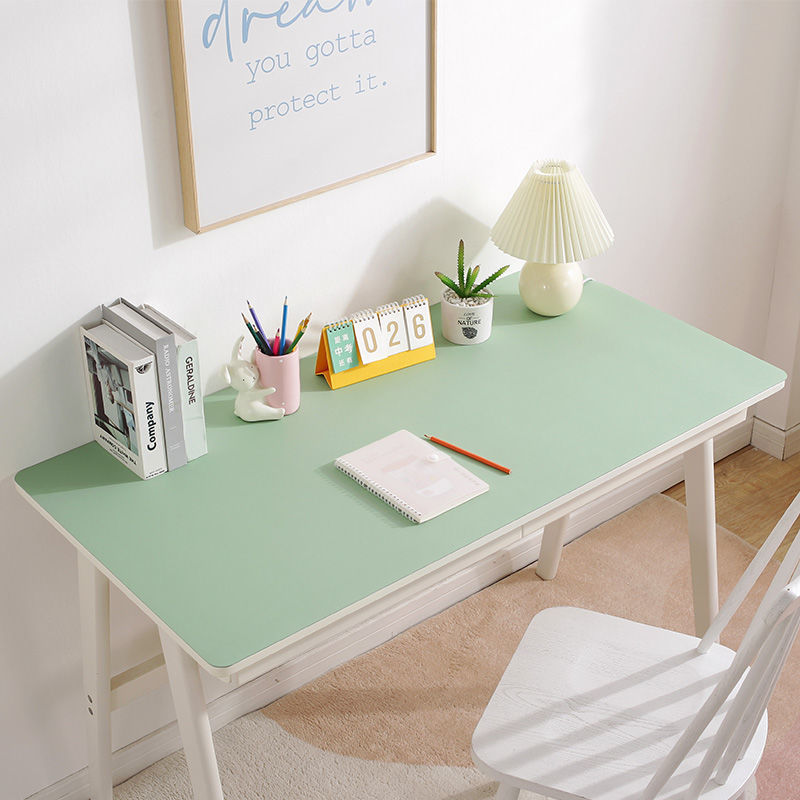 50X80CM Leather Desk Pad Protector Office Desk Mat Non-Slip PVC Leather Desk Blotter Waterproof Desk