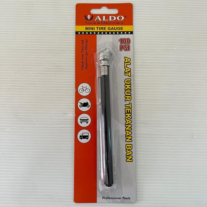 ALAT UKUR TEKANAN ANGIN BAN LURUS 100psi 160psi