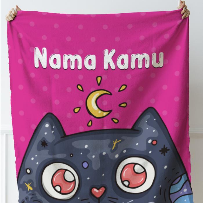 SELIMUT ANAK CUSTOM NAMA SELIMUT ANAK PEREMPUAN KARAKTER CUSTOMKIDS