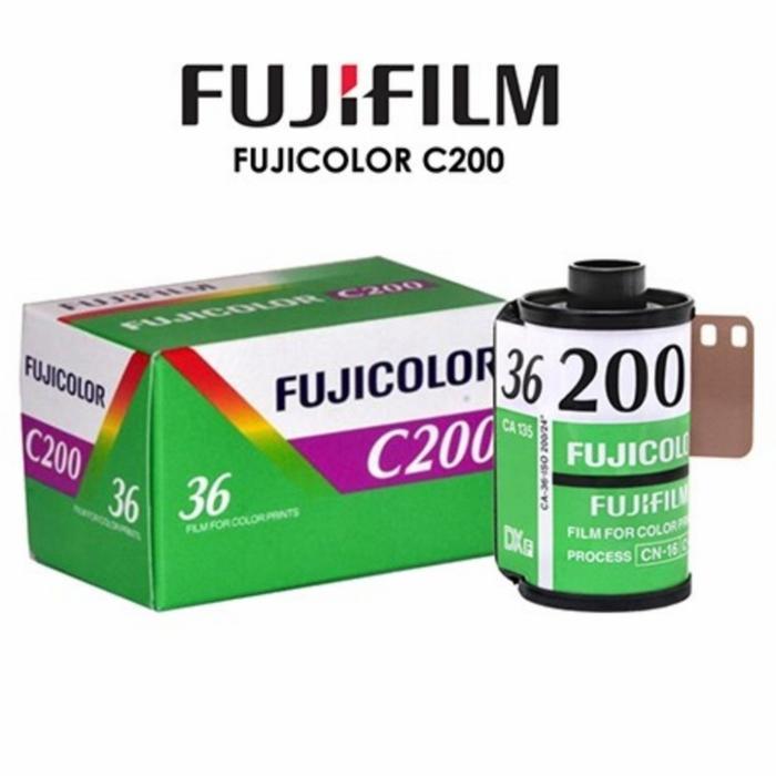 ROLL FILM 35MM FUJI COLOR C200 ASA 200 FOTO ACCESSORIES CAMERA KAMERA