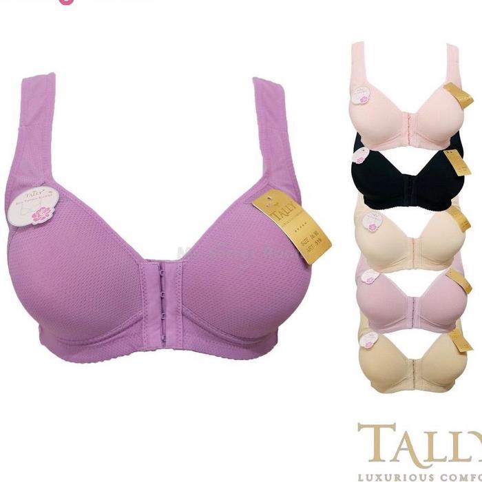 havr- Syakilasunderwear Bh Bukaan Depan Tally 519 (Cup Besar, Kait Depan, Busa Tipis, Tanpa