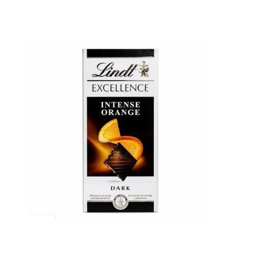 Lindt Excellence Intense Orange Chocolate Coklat