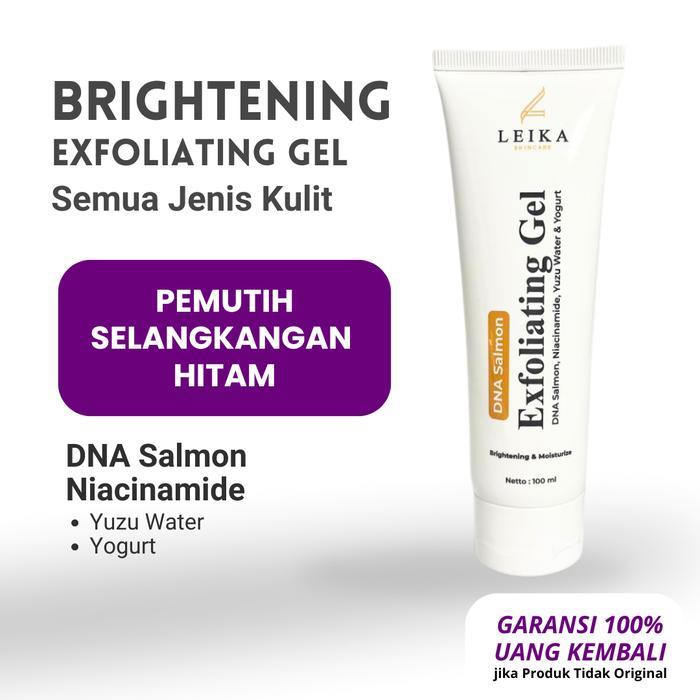 0kx6- Ampuh Pemutih Selangkangan Hitam Dna Salmon Leika Skincare Pemutih Lutut Pemutih Siku