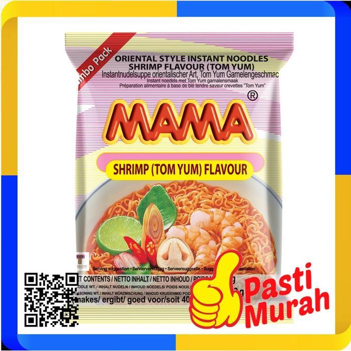 New MAMA SHRIMP TOM YUM MIE TOM YAM FLAVOUR 90 GM TOMYUM INSTAN NOODLES