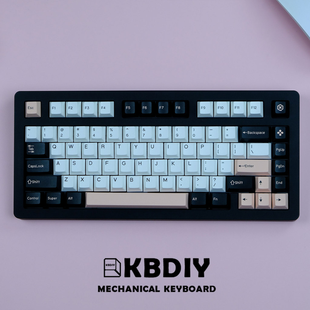 KBDiy GMK Keycap Cherry Profile PBT DYE-SUB Double Shot GMK Olivia Keycaps for Mechanical Keyboard G