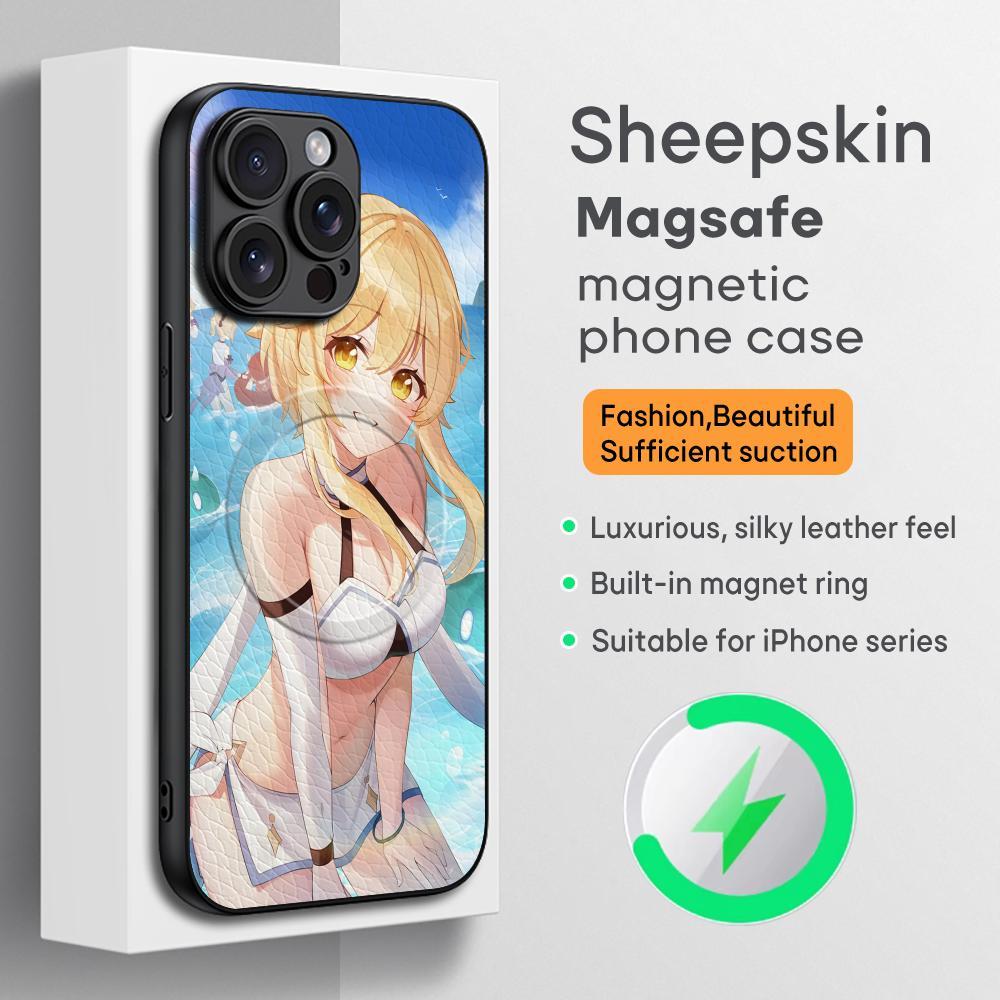 Genshin Impact Game Lumine Phone Case For iPhone 17 16 15 14 13 12 11 Plus Pro Max High-end Luxury