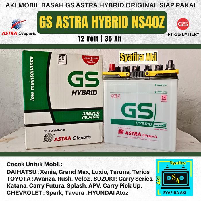 Accu Aki Basah Mobil Avanza Xenia Rush Gs Ns40Z Gs Astra Ori = 34B19