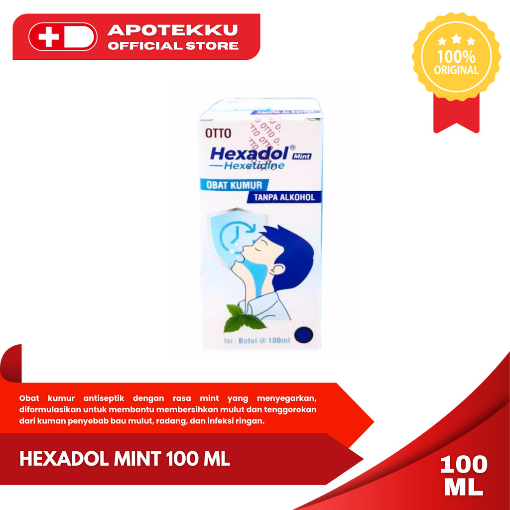 HEXADOL MINT 100 ML