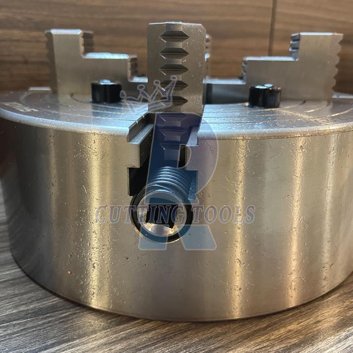 Berkualitas Chuck Bubut K72 10In Sanou - Claw Bubut Sanou 10In Kaki 4 -Chuck Lathe Terlaris
