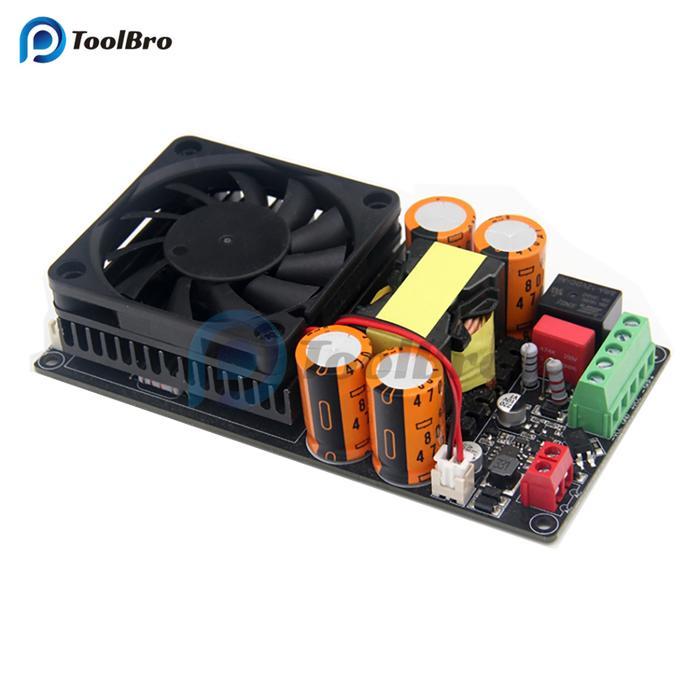 1000W Irs2092 Mono Channel Hifi Sound Power Amplifier Board Audio Amp 50V-80V For 4-8Ohm Car Karaoke