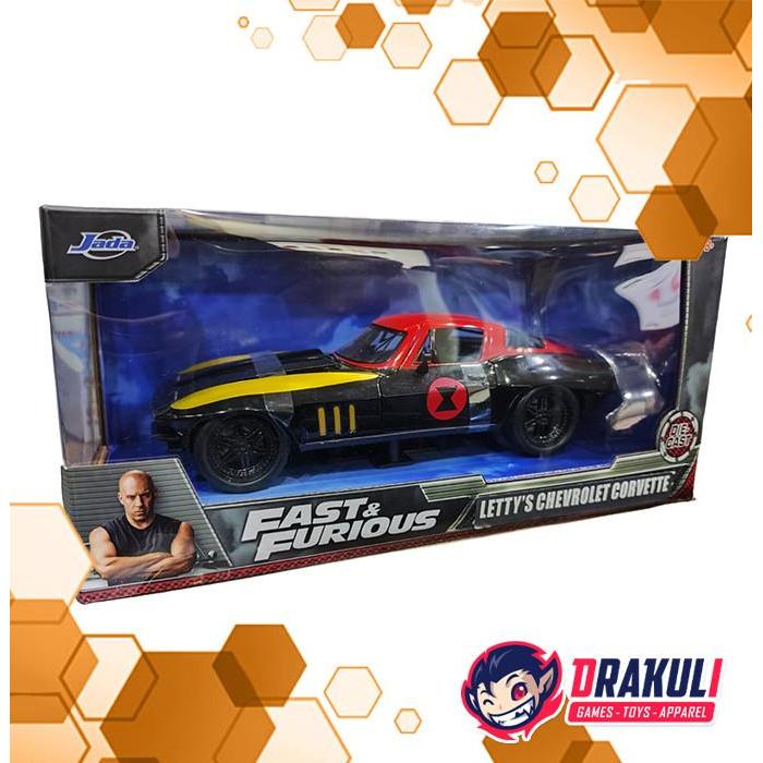 Toys Jada 1:24 Fast & Furious Letty's Chevrolet Corvette