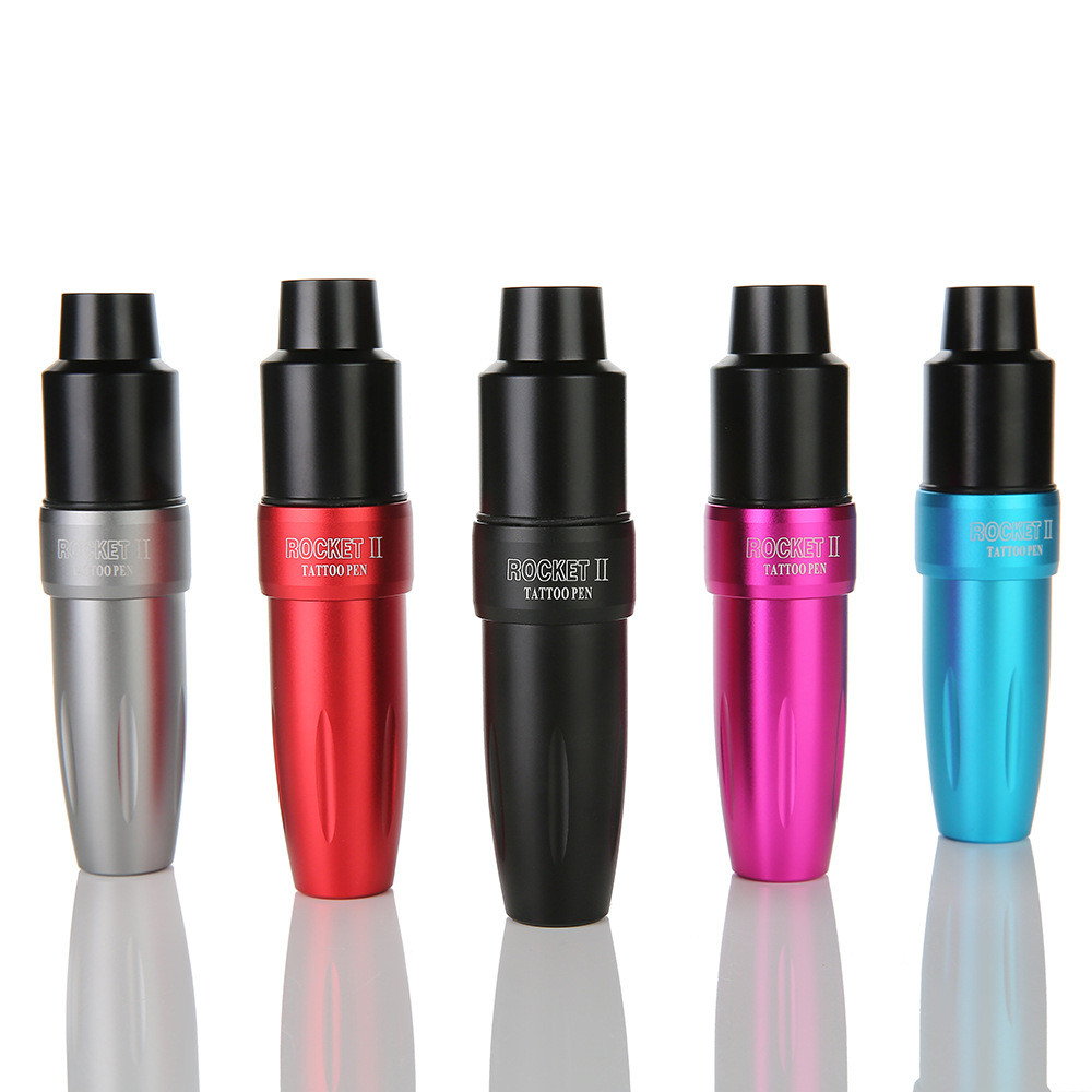 Tattoo Pen Powerful Rocket Rotary Tattoo Machine & Permanent Makeup Pen Motor Needle Cartridges for 