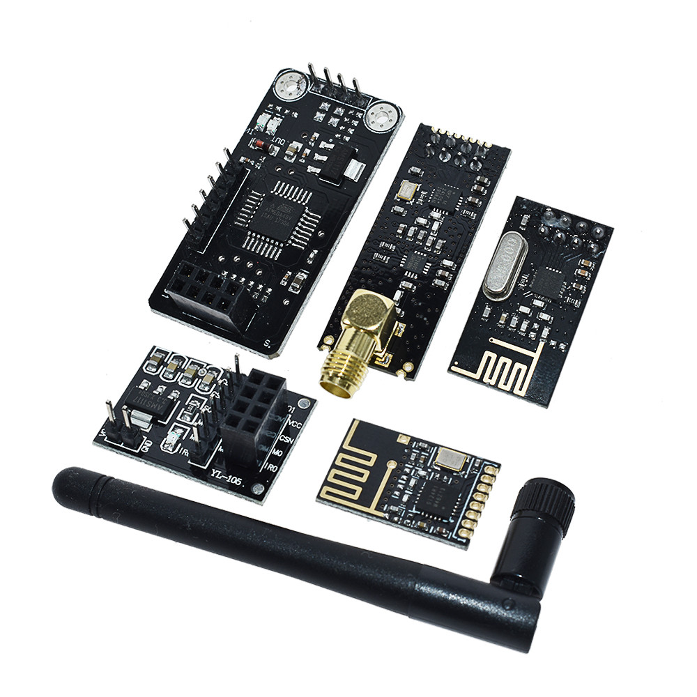 NRF24L01+ 2.4G wireless data transmission module 2.4GHz NRF24L01 upgrade version NRF24L01+PA+LNA 100