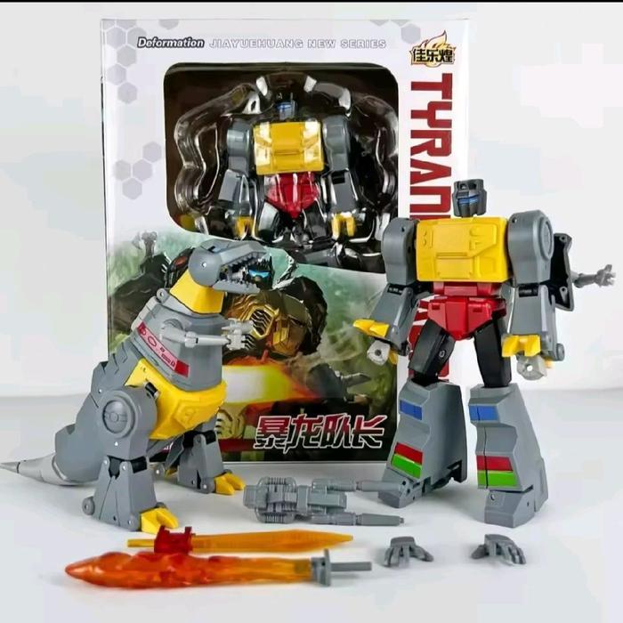 Mainan Robot Transformation Dinobot Grimlock G1 Tyrannosaurus Rex