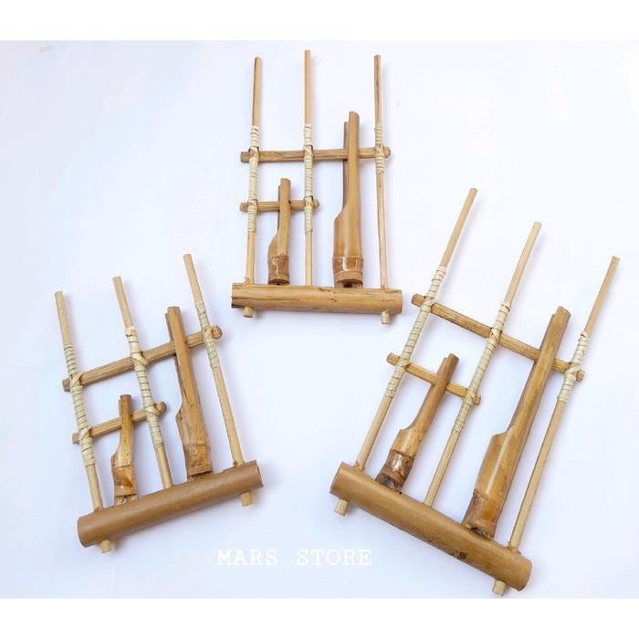 Angklung Bambu Satuan Mainan anak - Angklung Anak