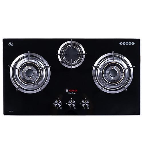 AZALEA AGC733B KOMPOR GAS TANAM AZALEA AGC733B GLASS BLACK BUILT IN HOB
