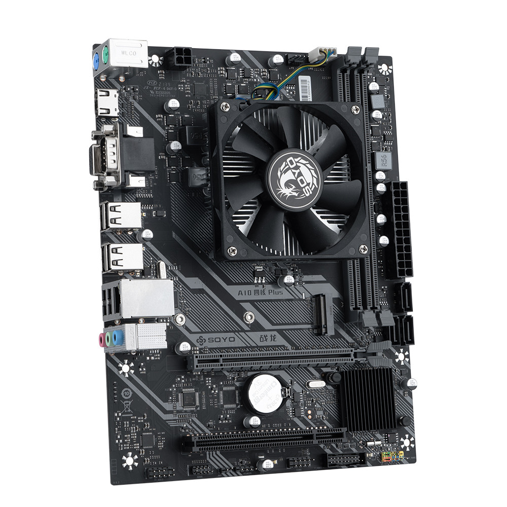 SOYO New Warfare Dragon A10 Quad-core Plus Motherboard with AMD A10-7300P CPU Integrated  Dual-chann