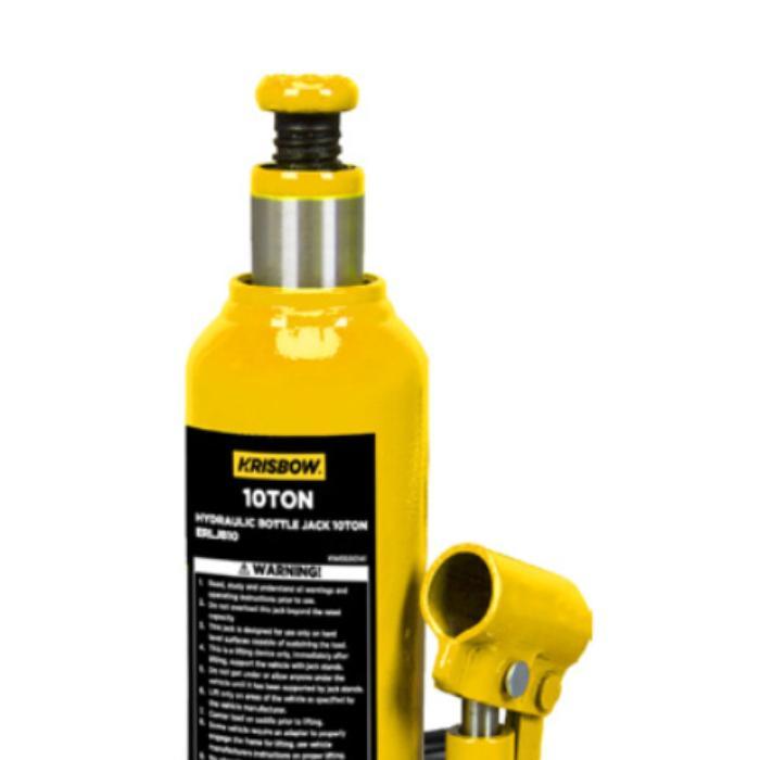 Krisbow Dongkrak Botol Hidrolik 10 Ton Erljb10