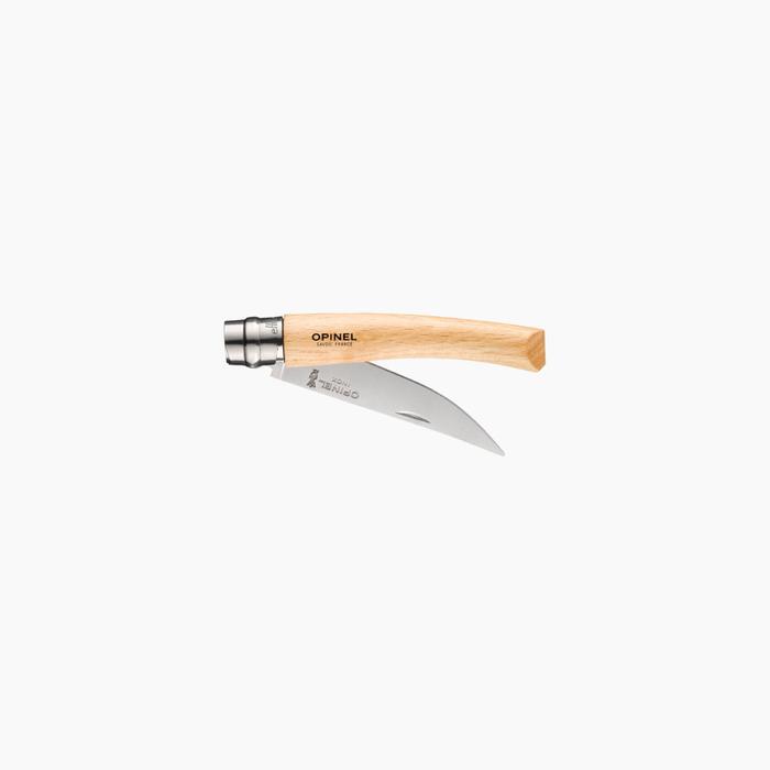 Opinel Effil 08 Slim Line Knife - Beechwood Handle/Stainless Steel