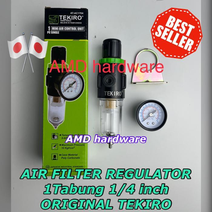 Original TEKIRO JAPAN Air Filter Regulator Compressor Kompresor Angin
