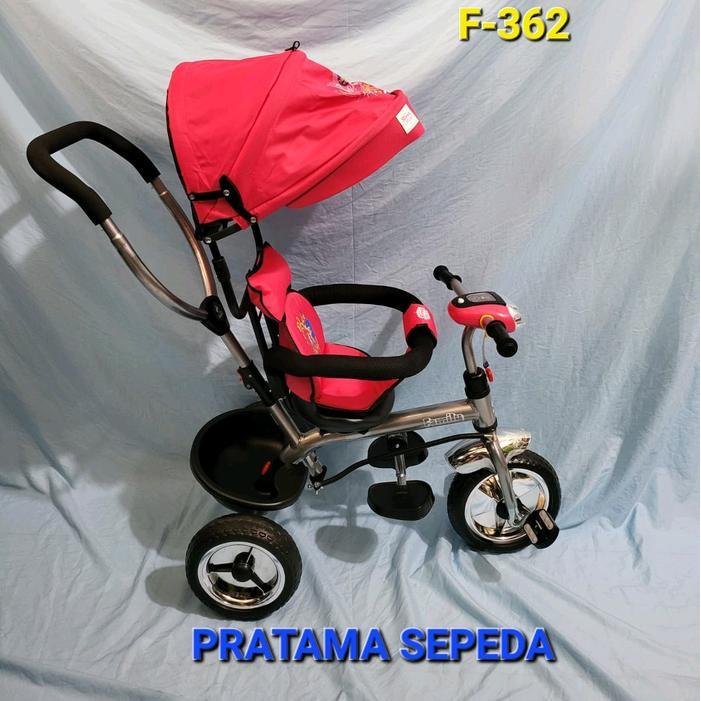 PROMO Stroller Bayi Sepeda Roda Tiga Family Prego F-362 Dorong