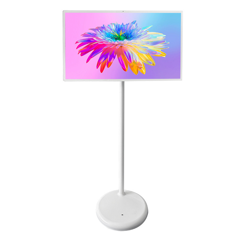 21.5 Inch Wireless Mobile Tv Android Monitor Touch Screen Television Smart Tv Rechargeable Portable