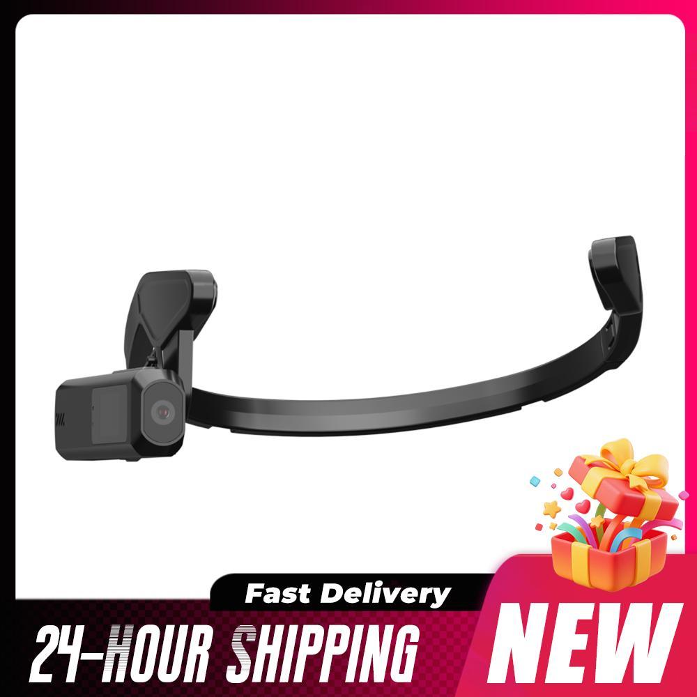 Wearable Wifi Video Camera App Control Hands-Free Vlog Camera Built-In Battery Body Camera For Vlog