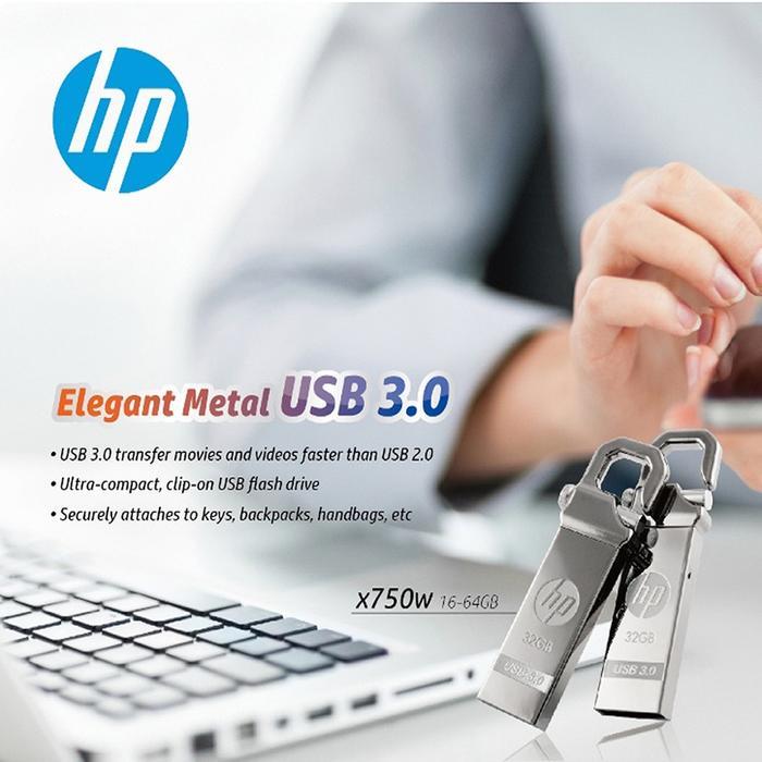 FLASHDISK HP 2TB USB 3.0 BAHAN METAL HIGH SPEED ORIGINAL FLASHDRIVE