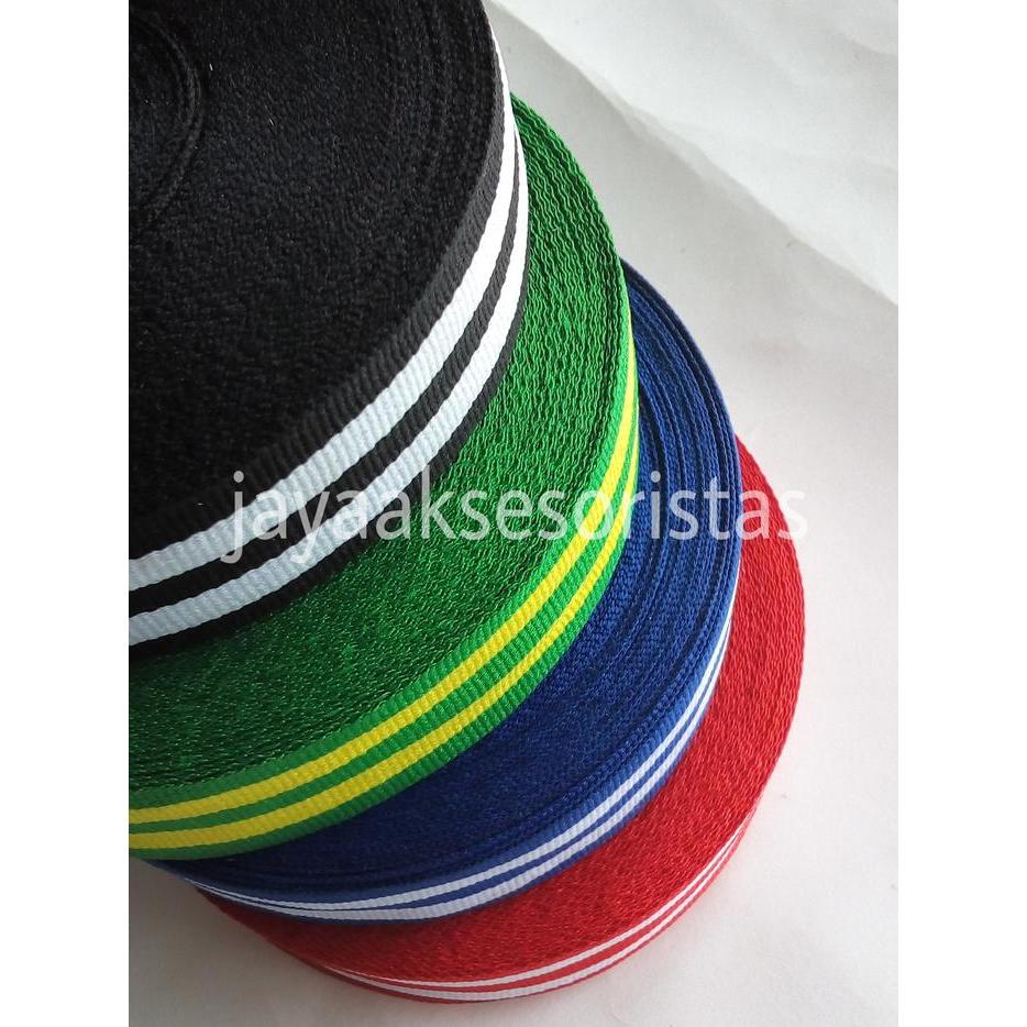 jq41- Pm30 - Tali Webbing Pita Kalung Medali Lebar 3.0 Cm