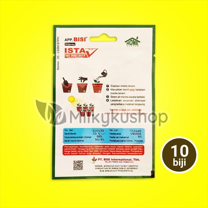 Chantelna_ Benih Bisi Oyong Estilo 10 Biji Kemasan Pabrik