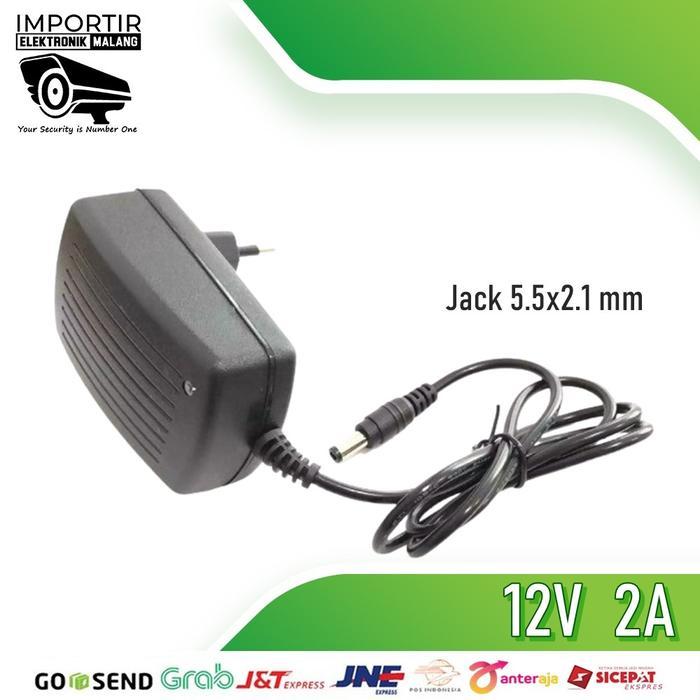 ADAPTOR 2A AMPERE 12 VOLT CCTV