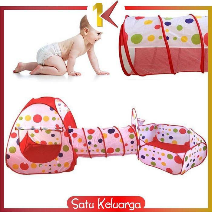 Mainan Tenda Kemah Kemahan Kolam Mandi Bola Playground Anak Anak