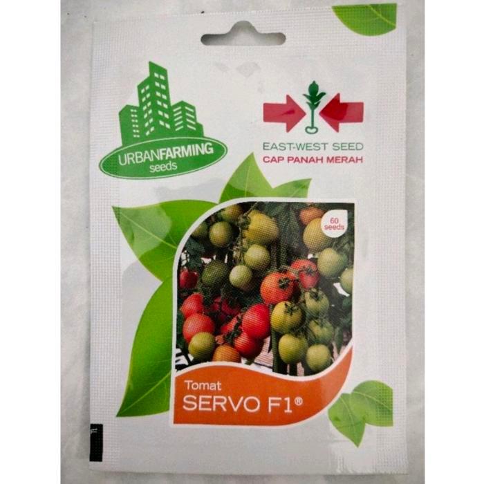 paling diminati] Benih Tomat Servo F1 PT East West Cap Panah Merah 60 Seed