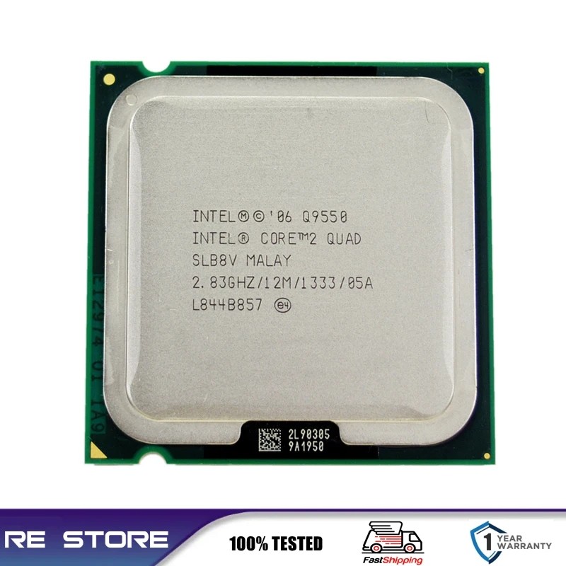 Intel Core 2 Quad Q9550 2.83GHz LGA 775 cpu processor