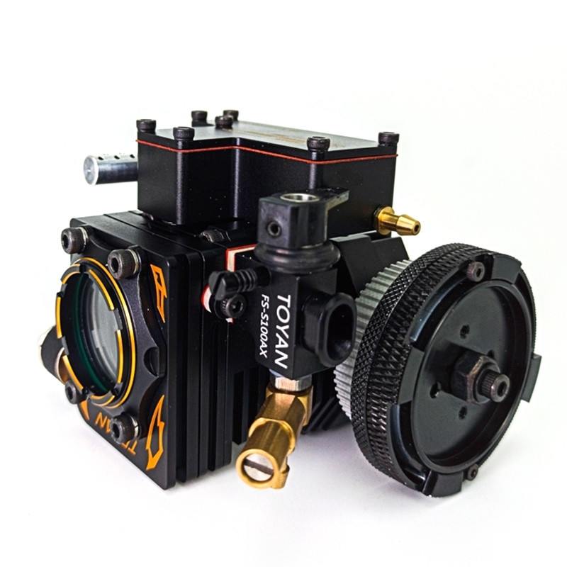 Spot TOYAN Mini Engine Model Single-cylinder 4-stroke Engine Methanol Engine Suitable for RC Car Mod