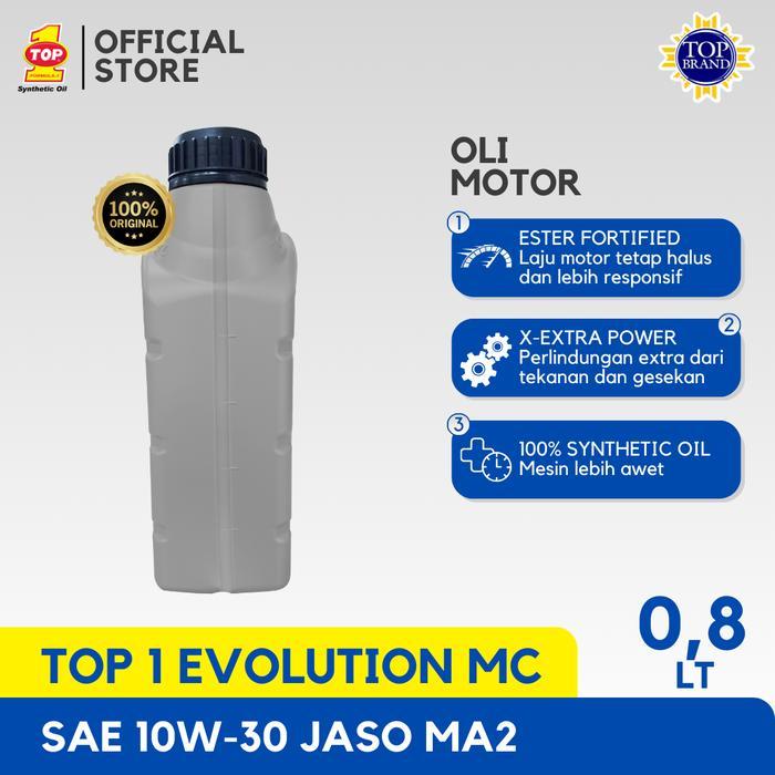 Oli Motor SMO EVOLUTION MC SAE 10W-30 0.8L - Supra GTR - CB 150R - Satria Oil