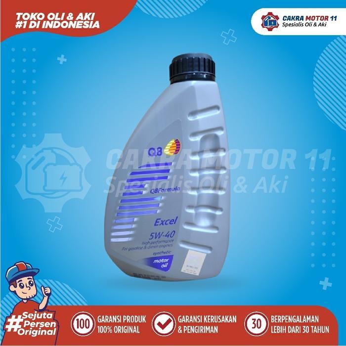 Q8 EXCEL DIESEL 5W40 1LT OLI BENSIN DIESEL