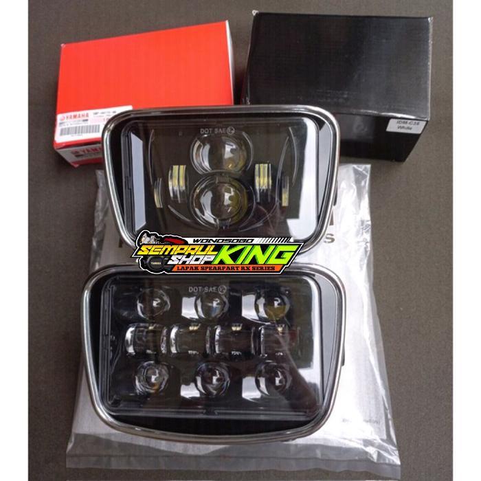 Lampu Demeker Rx King Scorpio Motorcycle Oval