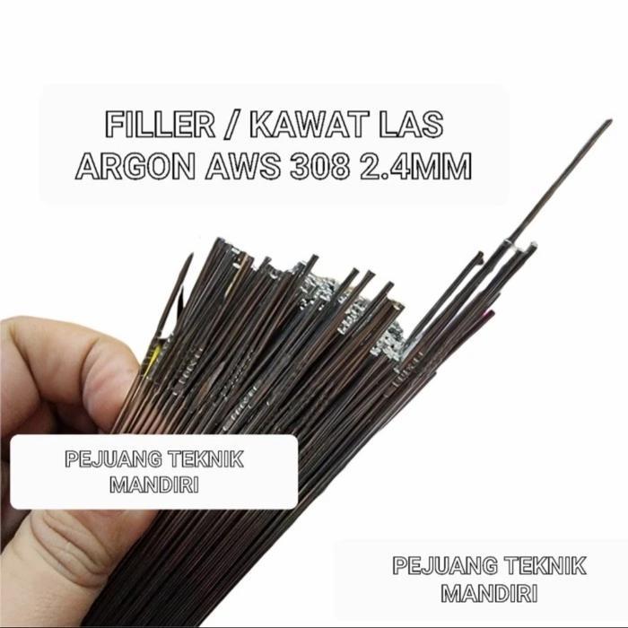 rzpl- Kawat Las Tig Argon Er308 2.4Mm Stainless / Filler Er 308 2.4 Mm